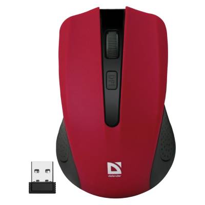 Mouse Defender Accura MM-935 Qırmızı (52937)